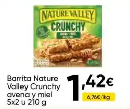 Cash FROIZ Nature Valley Crunchy avena y miel oferta