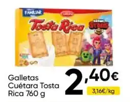 Cash FROIZ Cuétara Tosta Rica oferta