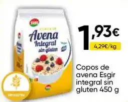 Cash FROIZ Esgir copos de avena integral sin gluten oferta