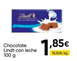 Cash FROIZ Lindt chocolate con leche oferta