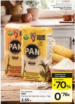 Caprabo Pan farina de blat de moro oferta