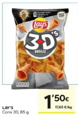 Caprabo Lay's Cons 3D's oferta