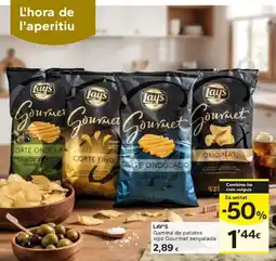 Caprabo Lay's Gamma de patates xips Gourmet senyalada oferta