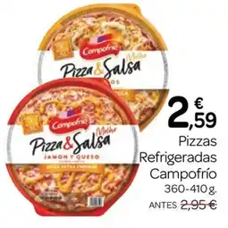Supermercados El Jamón Campofrío Pizza & Salsa oferta