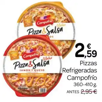Supermercados El Jamón Campofrío Pizza & Salsa oferta