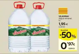 Caprabo Viladrau Aigua mineral oferta