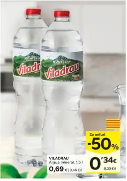 Caprabo Viladrau Aigua mineral oferta