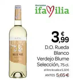 Supermercados El Jamón Blume Verdejo Selección oferta