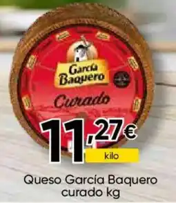 Cash FROIZ Queso García Baquero curado oferta