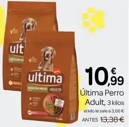 Supermercados El Jamón ultima perro adulto oferta