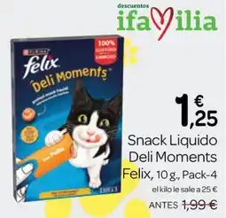 Supermercados El Jamón felix deli moments oferta