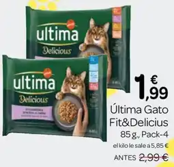 Supermercados El Jamón Ultima Gato Fit&Delicius oferta