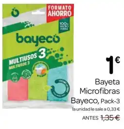 Supermercados El Jamón Bayeco bayeta microfibras oferta