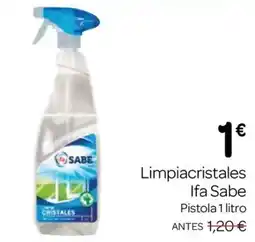 Supermercados El Jamón Ifa Sabe limpiacristales oferta
