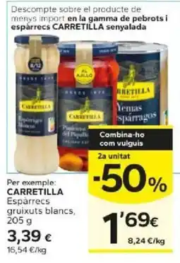 Caprabo Carretilla espárragos oferta