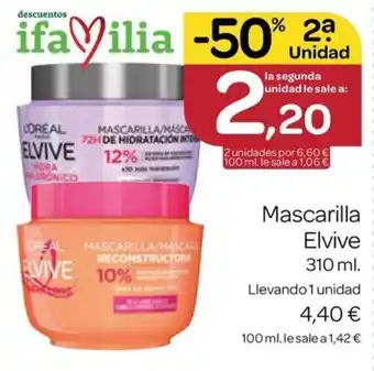Elvive mascarilla