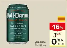 Caprabo Voll-Damm Cerveza oferta