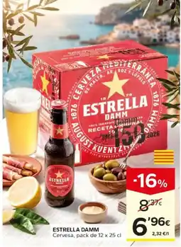 Caprabo Estrella Damm Cerveza oferta