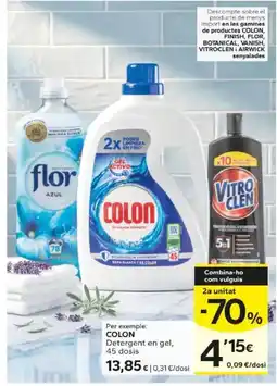 Caprabo Colon Detergent en gel oferta