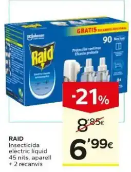 Caprabo Raid insecticida electric liquid oferta