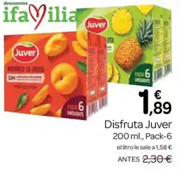 Supermercados El Jamón Juver disfruta la fruta melocotón oferta