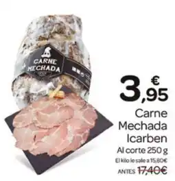 Supermercados El Jamón Carne Mechada Icarben oferta
