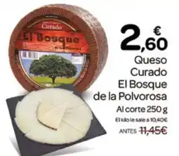 Supermercados El Jamón El Bosque de la Polvorosa Quesi Curado oferta