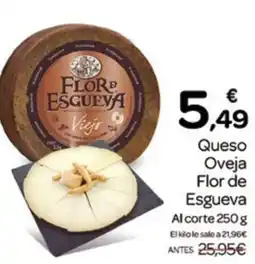 Supermercados El Jamón Flor de Esgueva Queso Oveja oferta