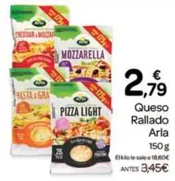 Supermercados El Jamón Arla Queso Rallado oferta