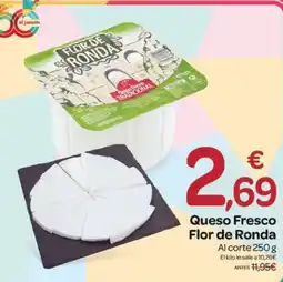 Supermercados El Jamón Flor de Ronda Queso Fresco oferta