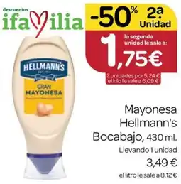 Supermercados El Jamón Hellmann's mayonesa oferta