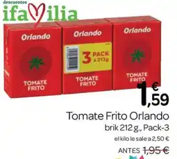Supermercados El Jamón Tomate Frito Orlando oferta