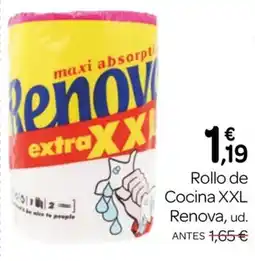 Supermercados El Jamón Renova rollo de cocina xxl oferta