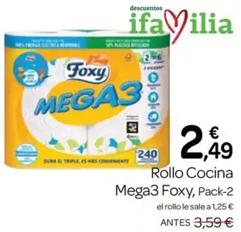 Supermercados El Jamón Foxy Mega3 oferta