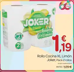 Supermercados El Jamón Joker rollo cocina xl limón oferta