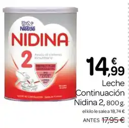 Supermercados El Jamón Nestle Nidina 2 oferta