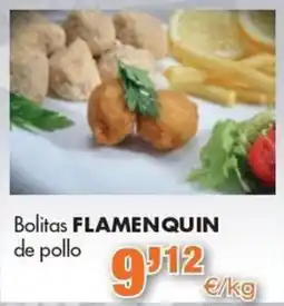 Congelados Copos Bolitas FLAMENQUIN de pollo oferta