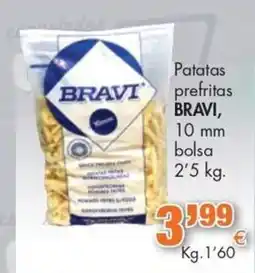 Congelados Copos Bravi patatas prefritas oferta