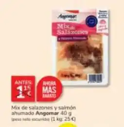 Consum Angomar - mix de salazones y salmon ahumado oferta