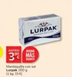 Consum Lurpak - mantequilla con sal oferta