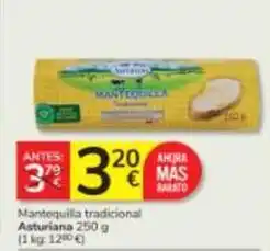 Consum La asturiana - mantequilla tradicional oferta