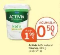 Consum Danone - activia kefir natural oferta