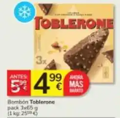 Consum Toblerone - bombon oferta