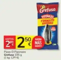 Consum Grefusa - pipas el piponazo oferta
