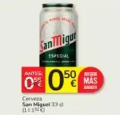 Consum San miguel - cerveza oferta