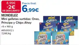 Costco Mondelez mini galletas surtidas: Oreo, Principe y Chips Ahoy oferta