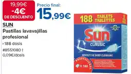 Costco Sun pastillas lavavajillas profesional oferta