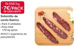 Costco Solomillo de cerdo Iberico oferta