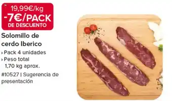 Solomillo de cerdo Iberico