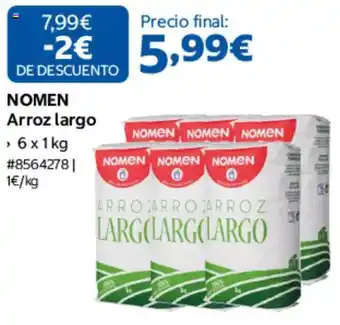 Nomen arroz largo
